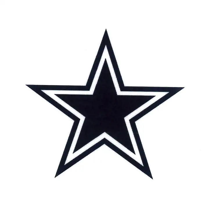 Autocollant statique Cowboys marine