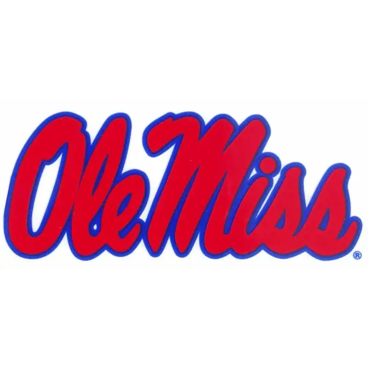 Autocollant électrostatique OLE MISS