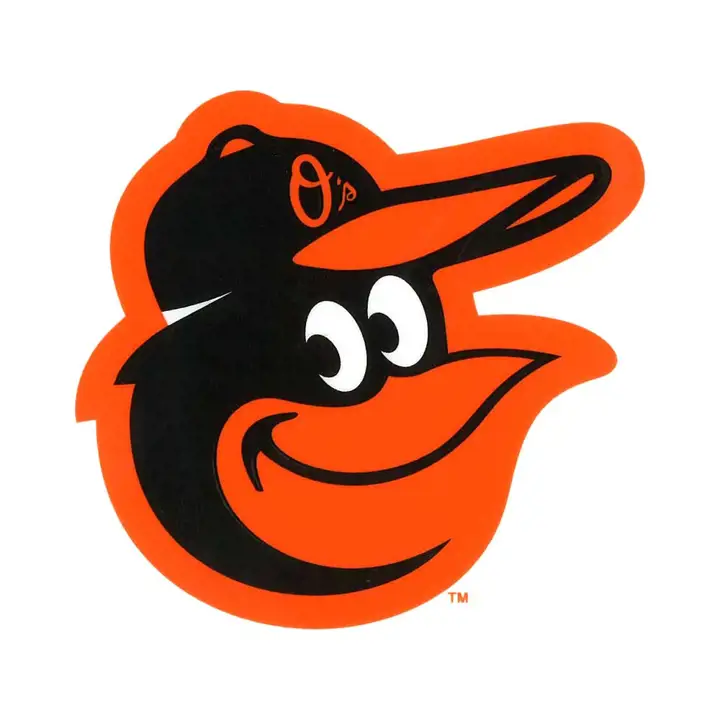 Autocollant statique Oriole TÊTE D'OISEAU