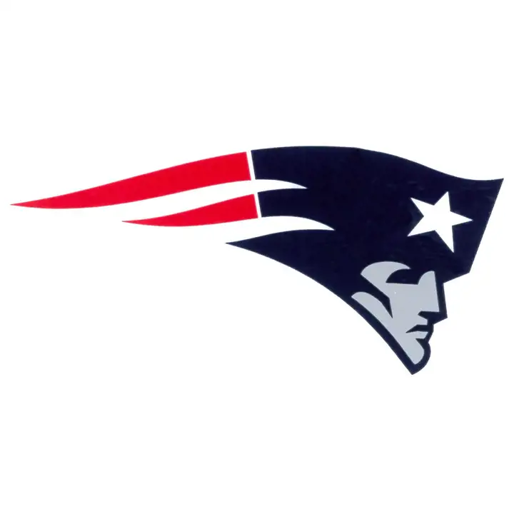 PATRIOTS Décalque Électrostatique marine/rouge