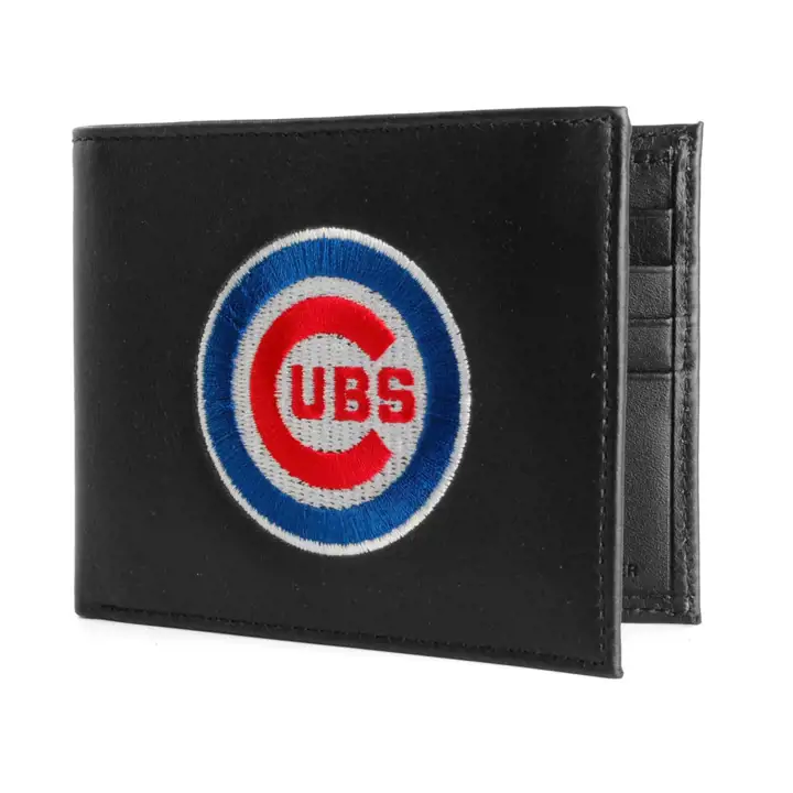 Portefeuille CUBS noir à deux volets