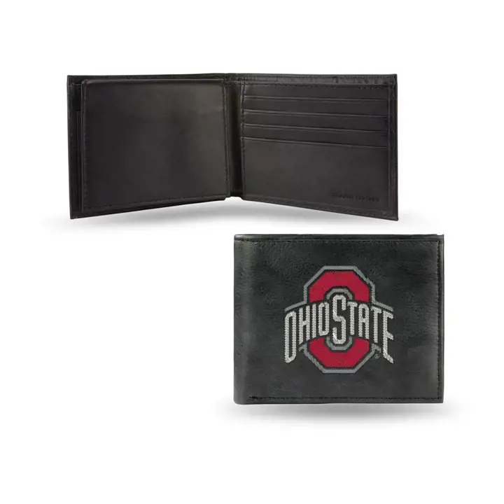 Portefeuille noir pliable Ohio State