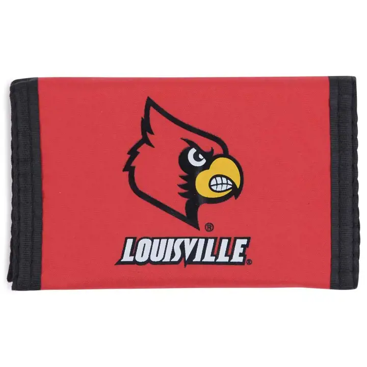 Portefeuille en nylon Louisville rouge