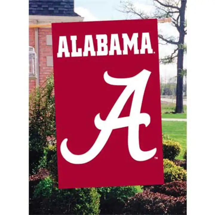 Drapeau de maison en applique Alabama