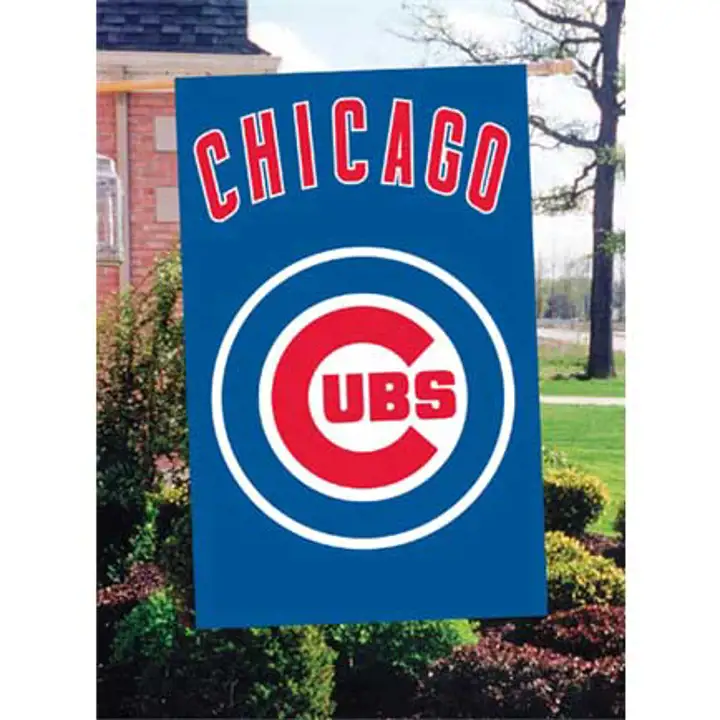 DRAPEAU DE MAISON AVEC APPLIQUE OURSONS