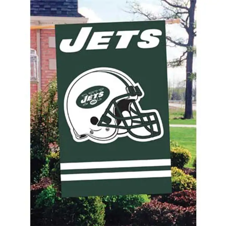 DRAPEAU DE MAISON JETS APPLIQUE