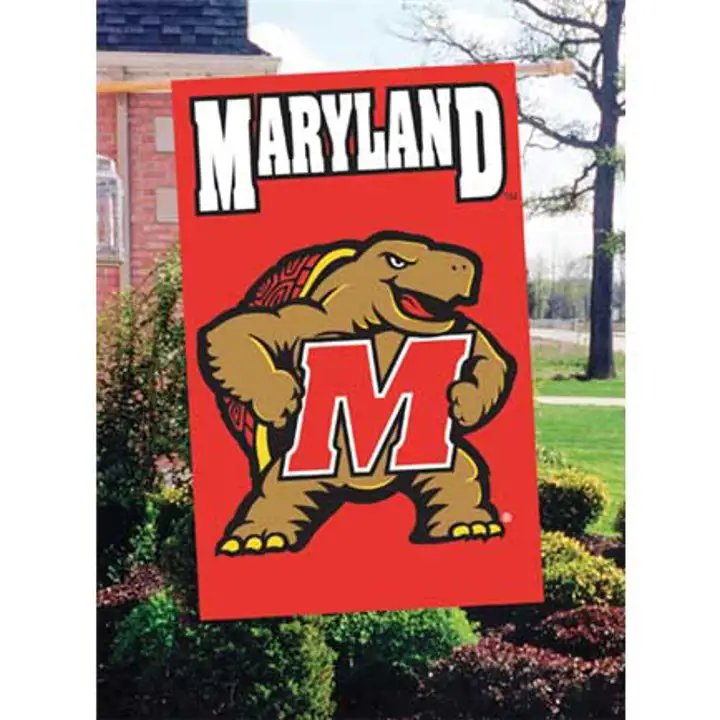 Drapeau de maison en applique du Maryland