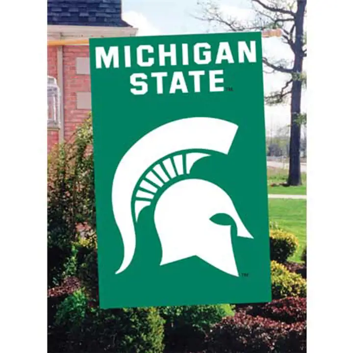 Mich St DRAPEAU DE MAISON APPLIQUÉ