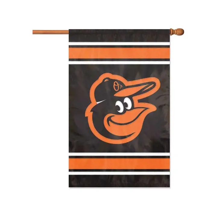 Drapeau de maison Appliqué Orioles