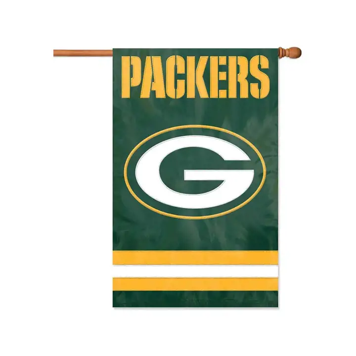DRAPEAU DE MAISON AVEC APPLIQUE PACKERS