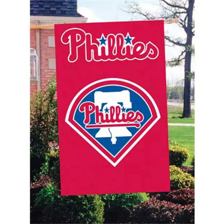 DRAPEAU DE MAISON PHILLIES À APPLIQUE