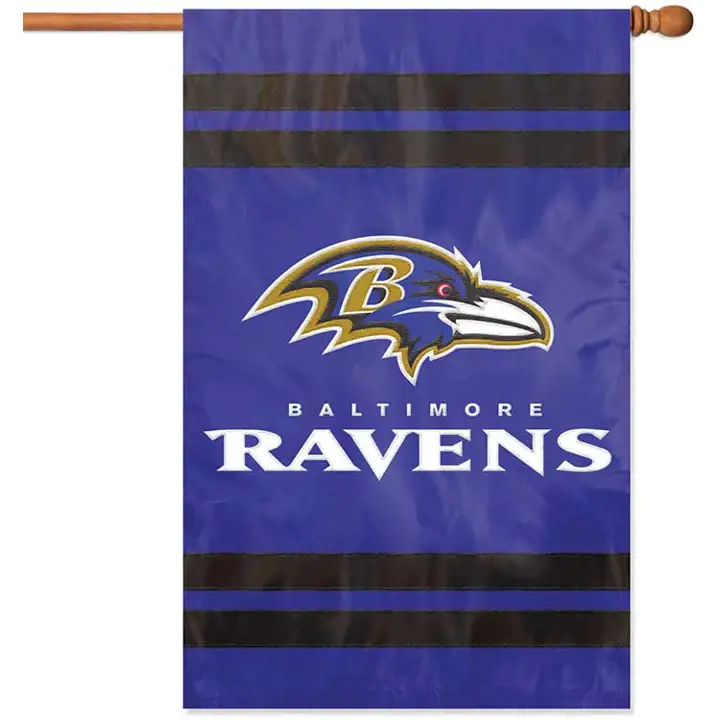 Drapeau de maison Ravens APPLIQUE