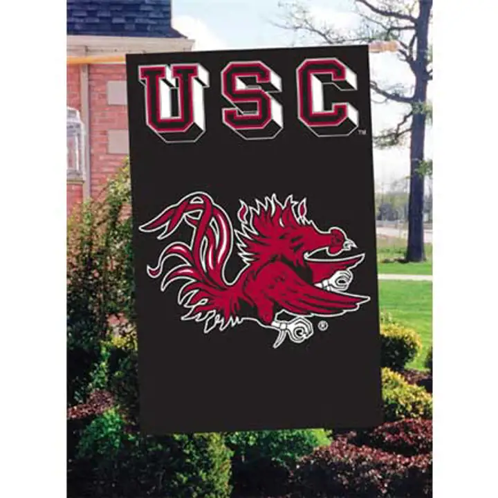 Drapeau de maison S Carolina APPLIQUE