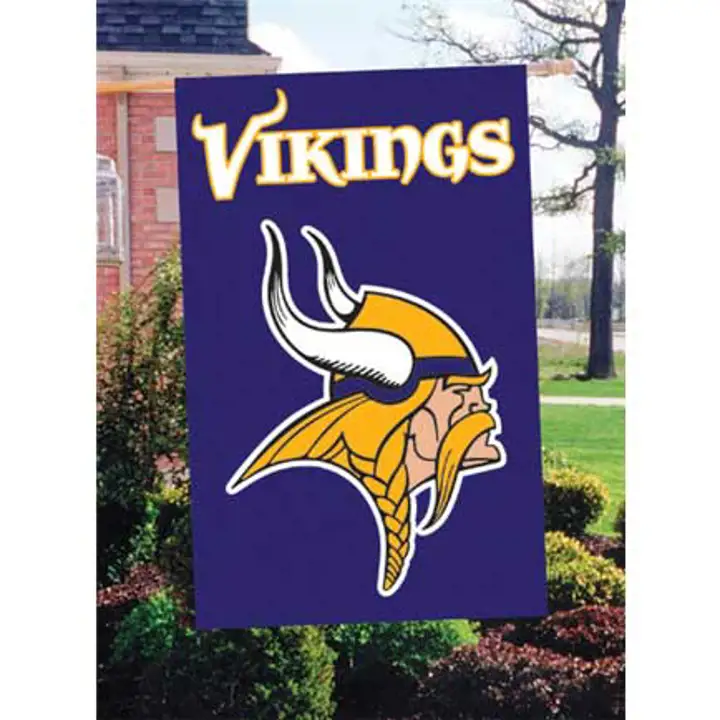 DRAPEAU DE MAISON APPLIQUÉ VIKINGS