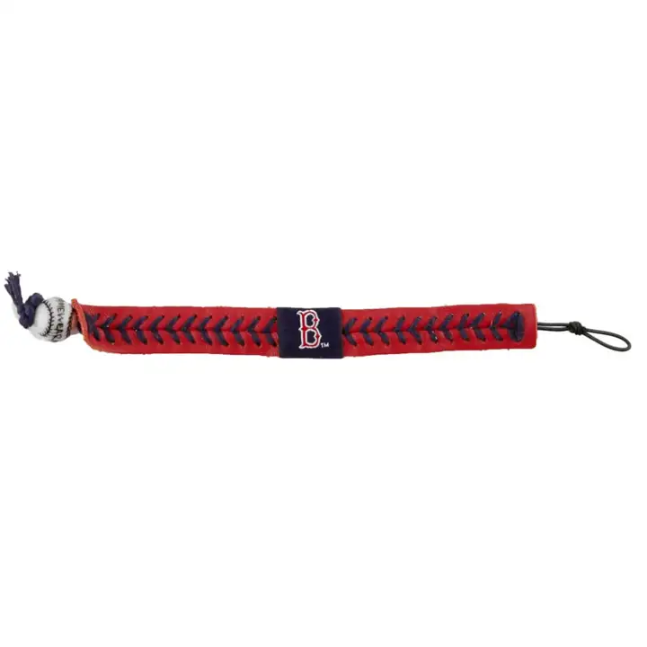 Bracelet de baseball RED SOX Couleur de l'équipe rouge