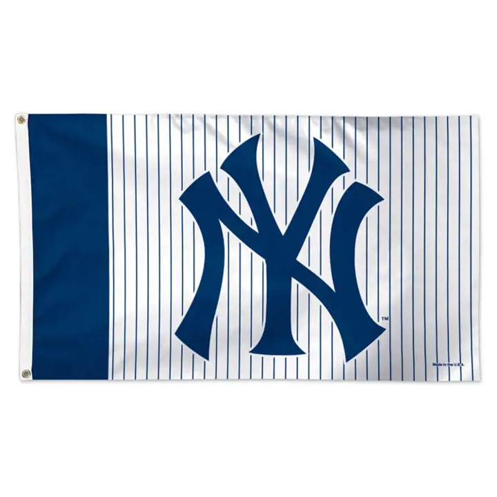 Drapeau des Yankees 3x5 WIN marine/blanc