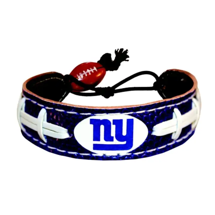 Bracelet de football Giants couleurs de l'équipe