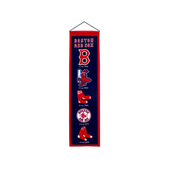 Drapeaux historiques des Red Sox de Boston marine