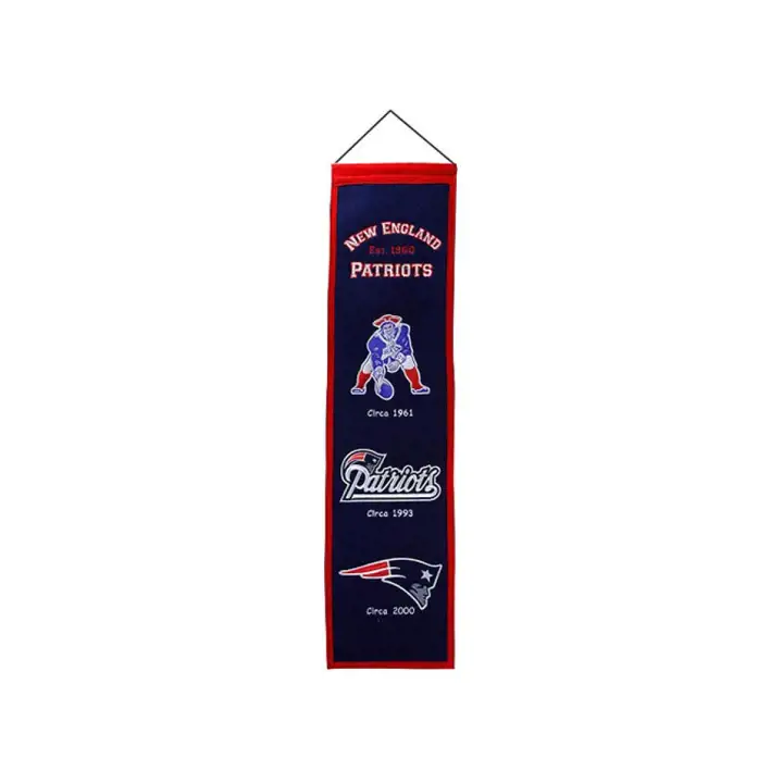 Bannières Patrimoine des New England Patriots marine