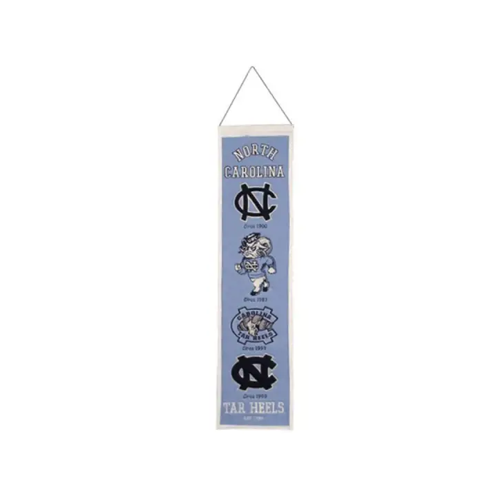 Bannières historiques des Tar Heels de la Caroline du Nord