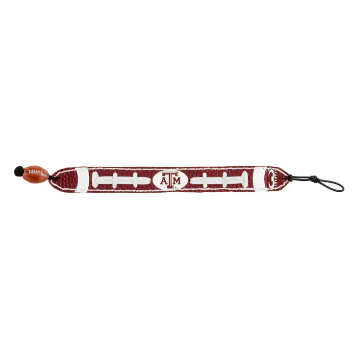 Bracelet de football Texas A&M couleur de l'équipe