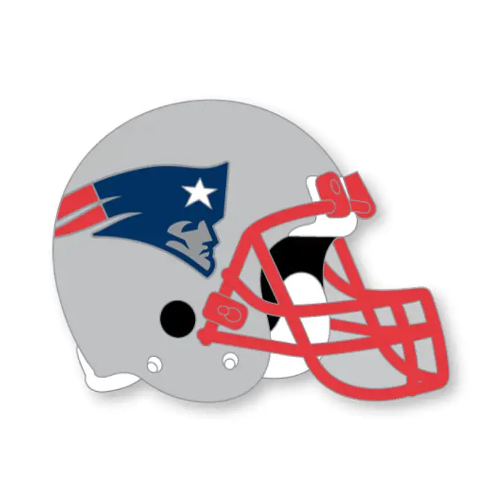 Pin de Casque PATRIOTS Aminco argent/rouge/bleu marine
