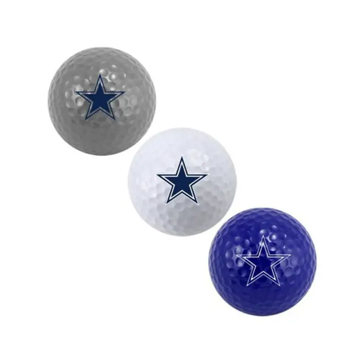 Jeu de 3 balles de golf COWBOYS