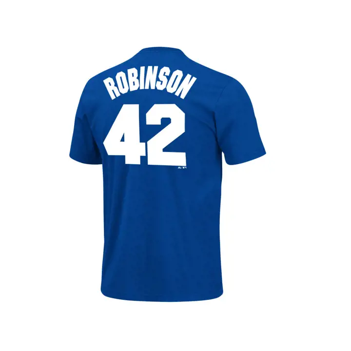 T-shirt coop MLB Dodgers Joueur Robinson #42 rbl