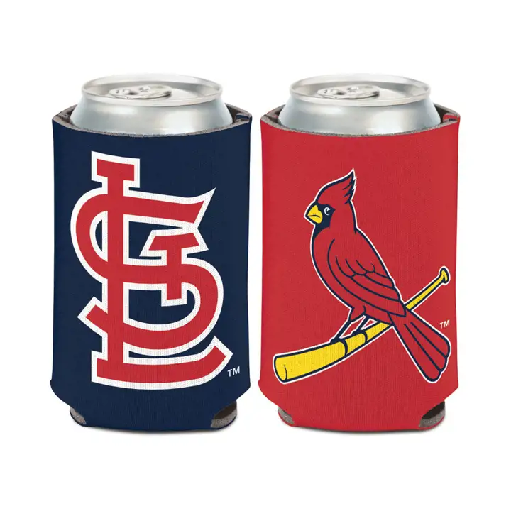 STL CARDS Coozie en canette rouge