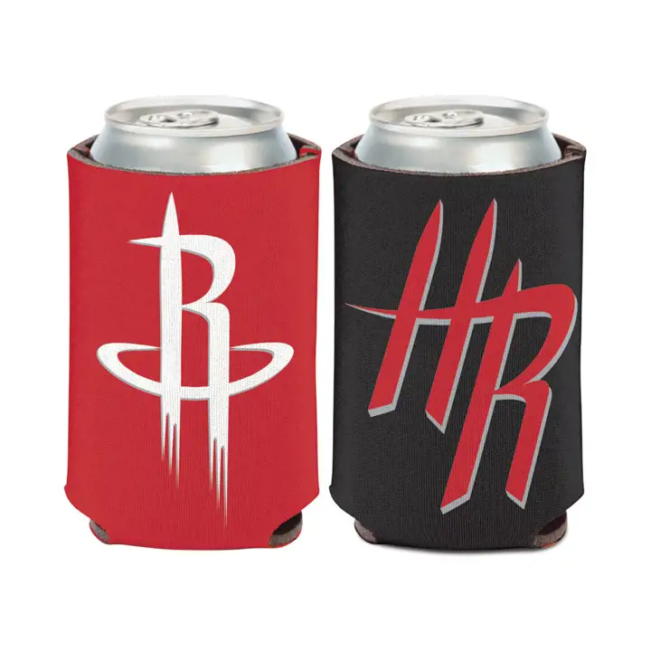 ROCKETS Can Coozie rouge