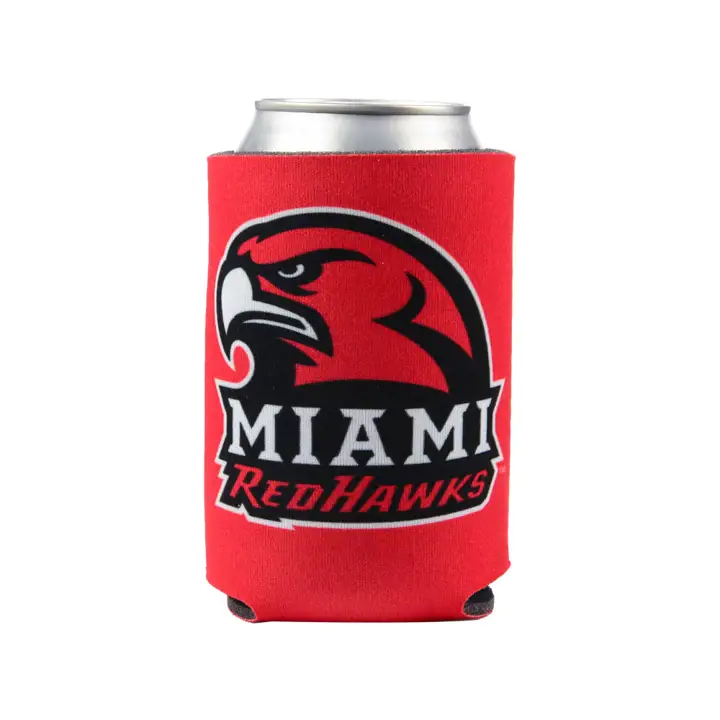 Miami (OH) Can Coozie rouge