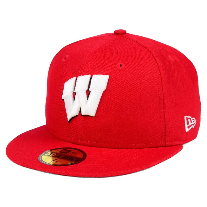 "Wisconsin NCAA CA 5950 « W » rouge"