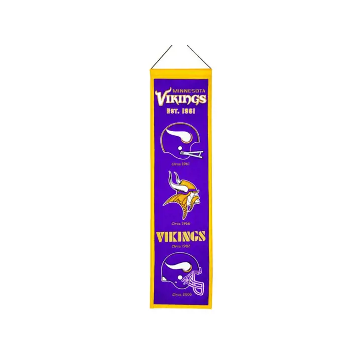 Bannières Patrimoine des Minnesota Vikings