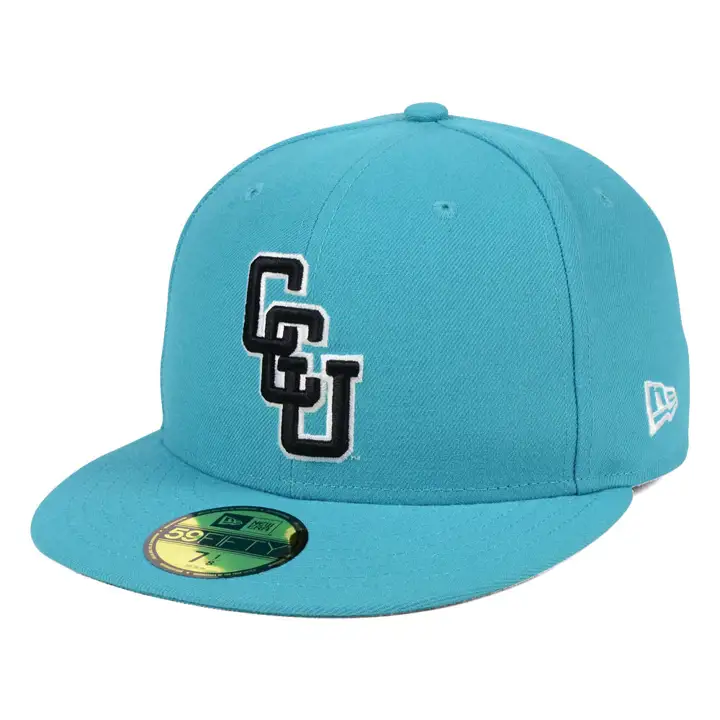 "Casquette CoastCarol NCAA AC 5950 PENCHÉE \"CCU\" sarcelle"