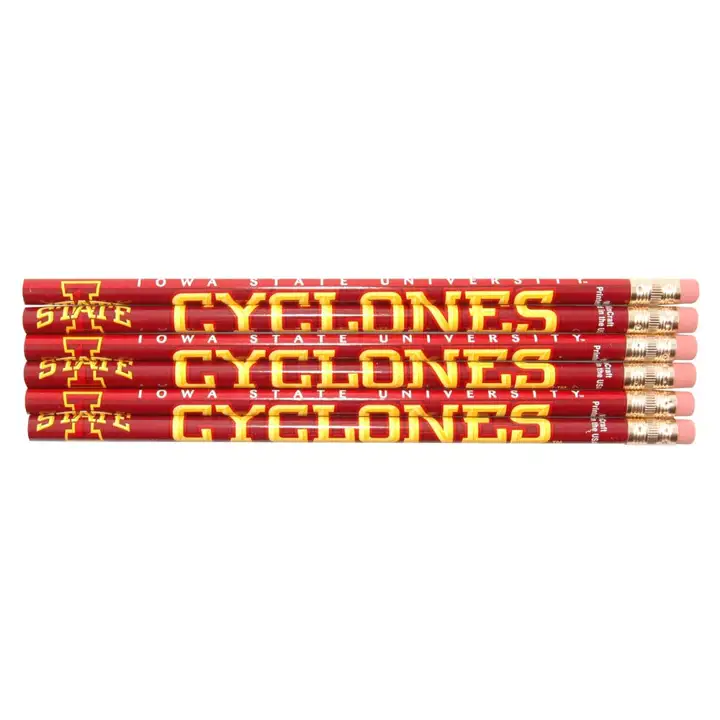Crayons Iowa State (lot de 6)