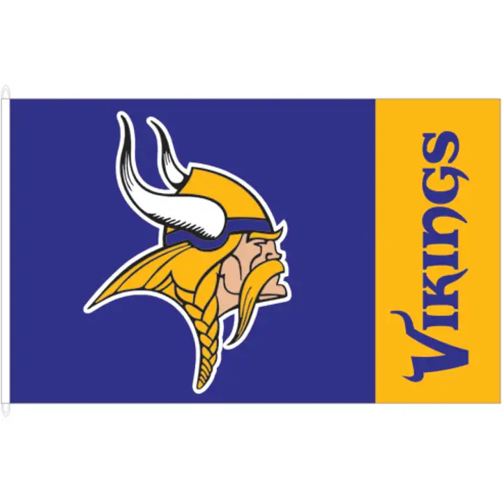 DRAPEAU VIKINGS 3X5 WIN pur