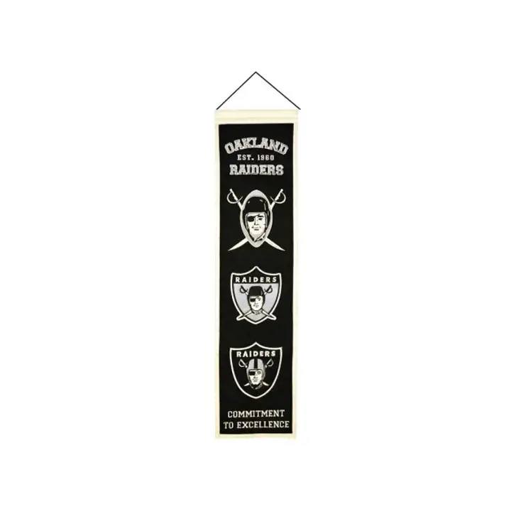 Bannières Patrimoine LV Raiders be/noir