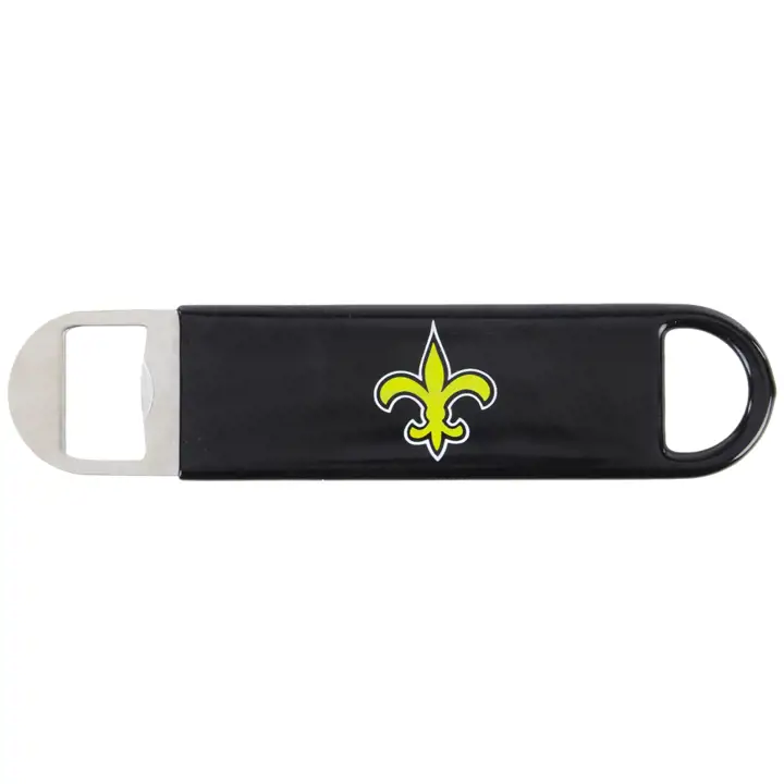 SAINTS Décapsuleur long cou noir/argenté