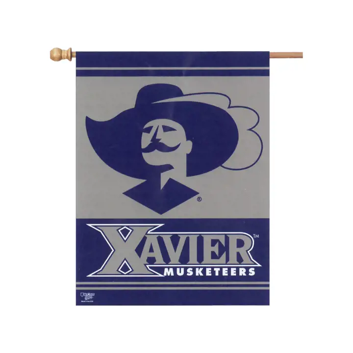 Drapeau vertical des SAINTS SB XLIV bleu/gris