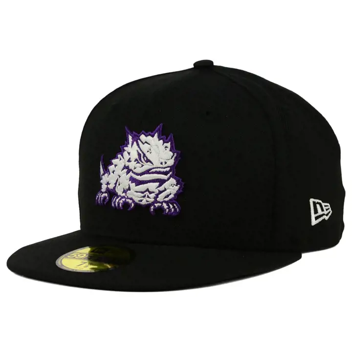 TCU NCAA AC 5950 HORNED FROG noir