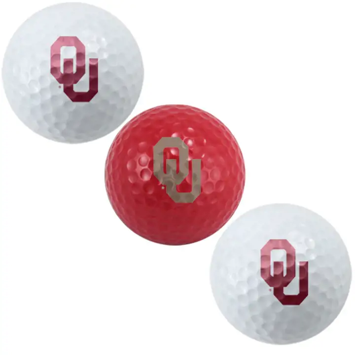 Ensemble de 3 balles de golf Oklahoma
