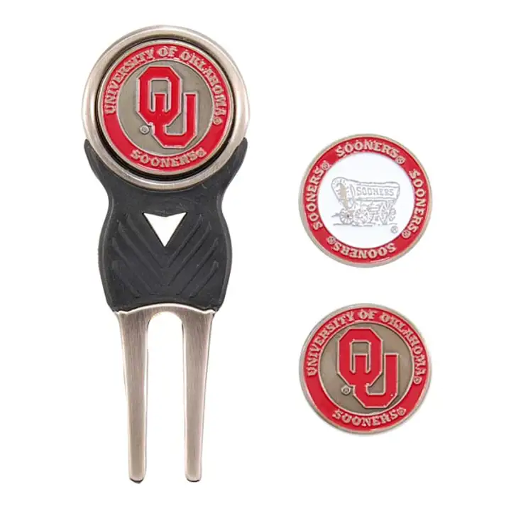 Outil de réparation de pitchmarks Oklahoma avec marqueurs