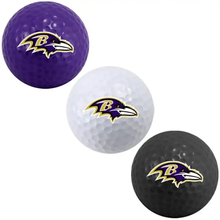 Ensemble de 3 balles de golf Ravens