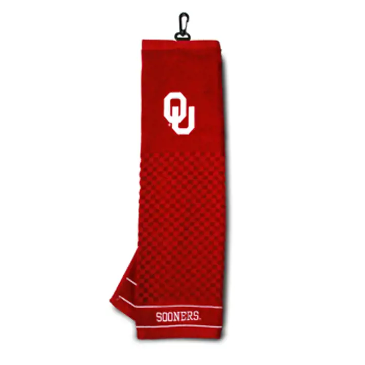 Serviette de golf triptyque de l'Oklahoma