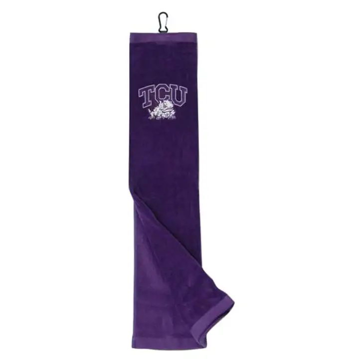 Serviette de golf triple TCU