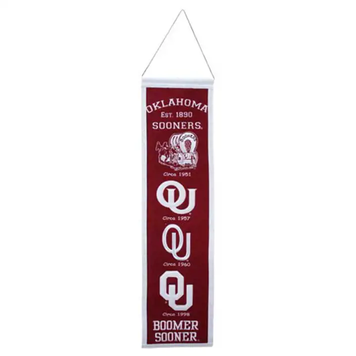 Bannières patrimoniales des Oklahoma Sooners