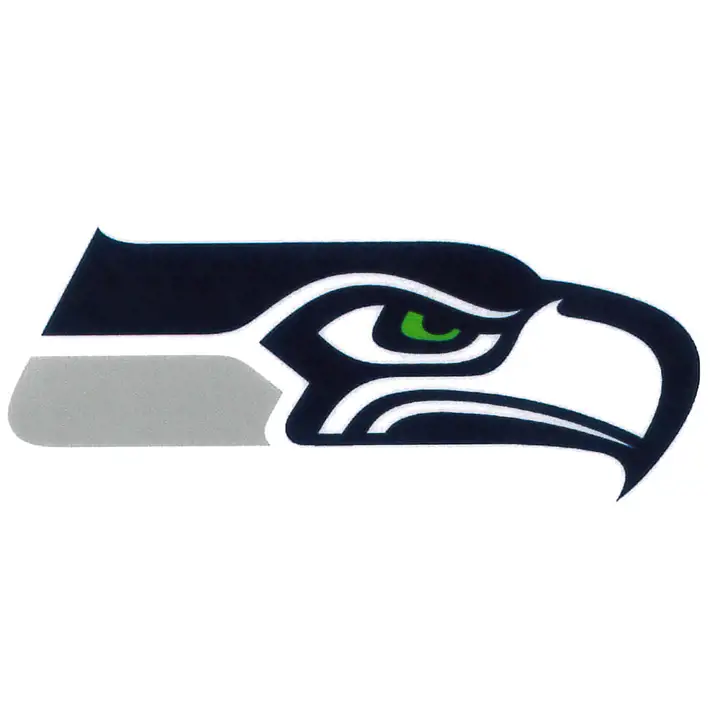Décalcomanie électrostatique SEAHAWKS bleu marine/gris