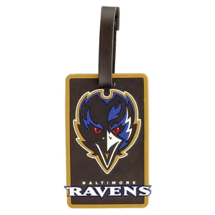 Étiquette de sac souple Ravens