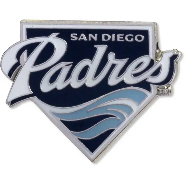 Pin à logo Aminco PADRES marine/argenté
