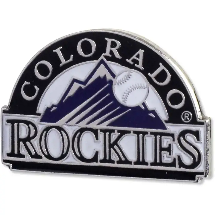Pin à logo Rockies Aminco marine/blanc